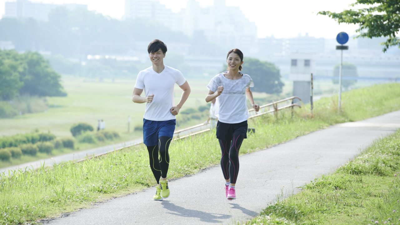 ランニング　ランナー　男女